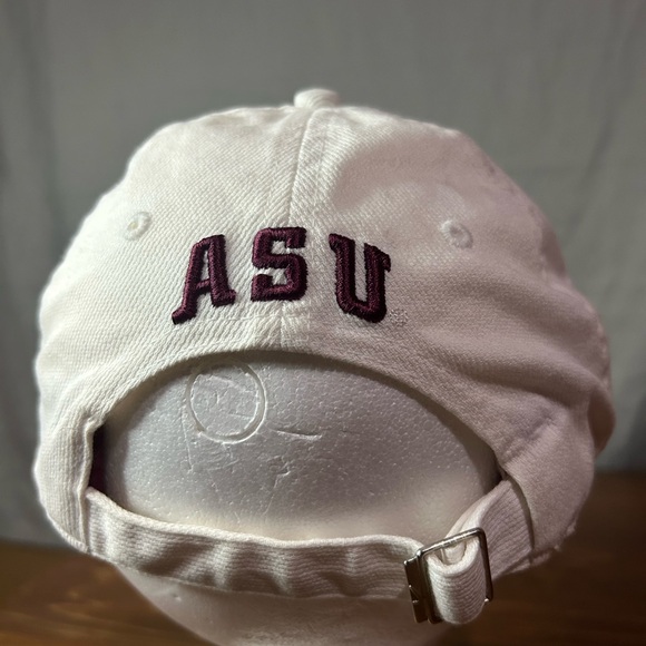 Nike Team Unisex Arizona State University ASU Sun Devils Logo White Hat - Picture 8 of 11